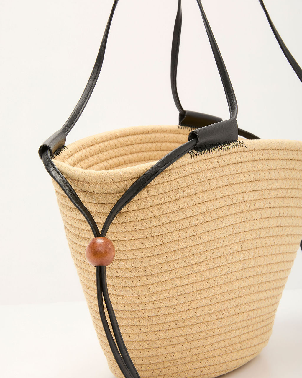 Coastal Carryall Geweven Tote Tas